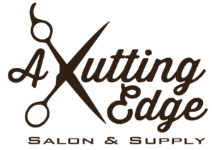 Logo for A Kutting Edge created by Cheryl Adams