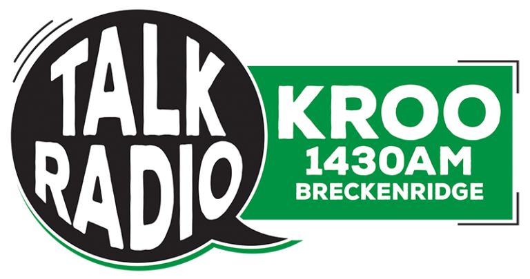 Logo for KROO Talk Radio created by Cheryl Adams